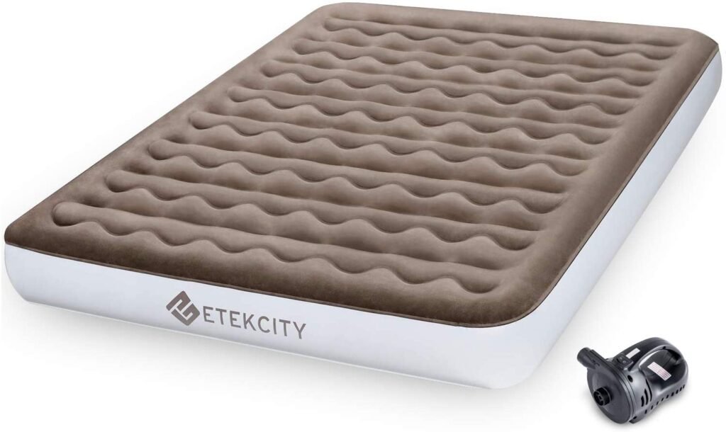etekcity camping portable air mattress inflatable